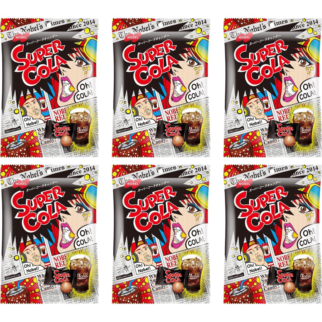 Amazon.com : Japanese Super Cola Candy – 6 Pack – Intense Sour
